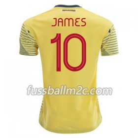 Fußballtrikots Kolumbien James Rodriguez 10 Heim Trikotsatz Copa América 2019